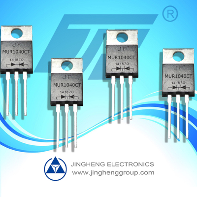 Paquete de alta potencia negro SR3045CT 30A 45V Diodo receptor de barrera de Schottky TO-220AB