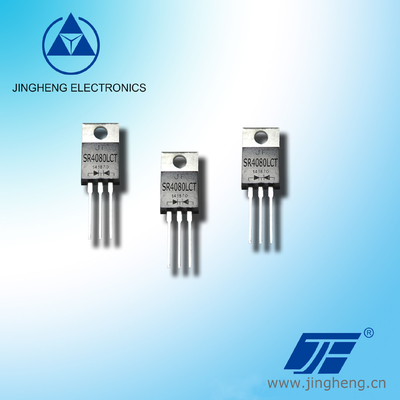 Diodo rectificador de barrera de Schottky de ITO-220AB estructura de aleación de paquete SRF60200CT