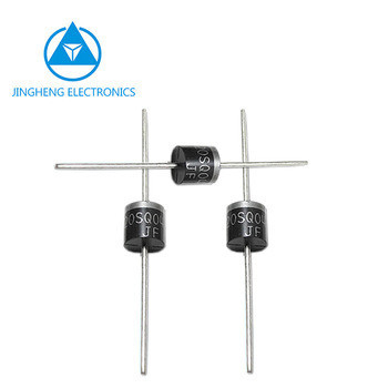 No hay luz 10SQ050/12SQ045/15SQ045/20SQ045/25SQ045/30SQ045 Rectificador de barrera Schottky para diodo de derivación solar en paquete R-6
