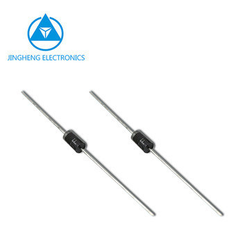 Diodo rectificador HER201G/HER205G/HER206G/HER207G/HER208G 2AMPS con estructura de aleación