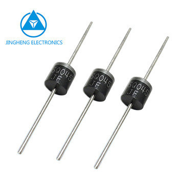 Diodo de recuperación rápida FR601 a FR607 con paquete R-6 y ninguna intensidad luminosa