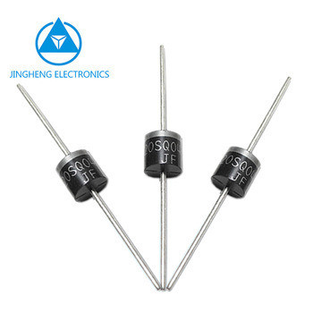 Diodo de recuperación rápida FR601 a FR607 con paquete R-6 y ninguna intensidad luminosa