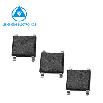 Estructura Gpp Chip MB10s 1A 1000V Rectificador de puente pasivado de vidrio con paquete de Mbs