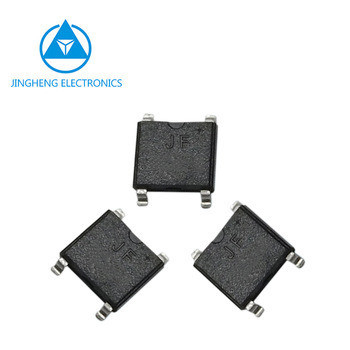 Estructura Gpp Chip MB10s 1A 1000V Rectificador de puente pasivado de vidrio con paquete de Mbs