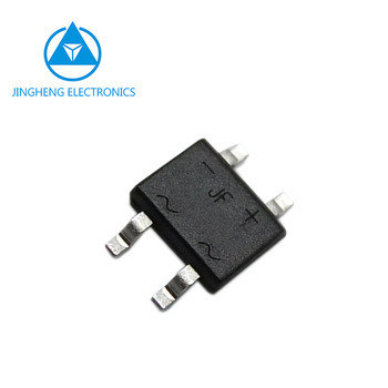 Diodo rectificador de puente pasivado de vidrio MB1F a MB10F con paquete MBF y silicio