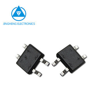Diodo rectificador de puente pasivado de vidrio MB1F a MB10F con paquete MBF y silicio