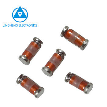 Diodos Zener SMD de silicio ZMM1-ZMM200 0,5W en paquete Minimelf para los requisitos del cliente